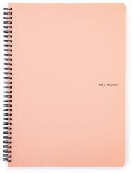 KARTON P+P Pastelini Apricot A5 60 lapos vonalas spirálfüzet (8-800) - bestbyte