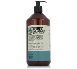 Eight Triple Eight Coconut Milk Shampoo 1000 ml sampon meggyengült haj sérült haj száraz haj uniszex