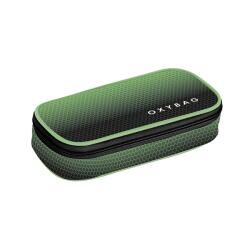KARTON P+P Ombre Black Green Jumbo bedobálós tolltartó (9-70924) - bestbyte