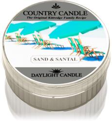 The Country Candle Company Sand & Santal teamécses 42 g