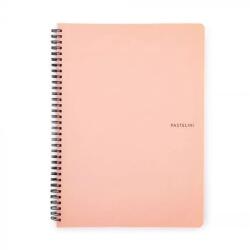 KARTON P+P Pastelini Apricot A4 60 lapos vonalas spirálfüzet (8-799) - bestbyte