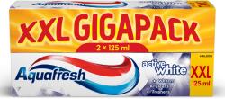 Aquafresh fogkrém 2x125ml Active White