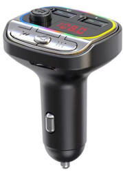 Autolife C21 Bluetooth kihangosító RGB - FM/Transmitter - 12/24V (53050)