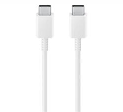 Samsung adatkábel (Type-C - Type-C, 5A, 100W, PD gyorstöltő, 180cm) FEHÉR 'Gigapack csomagolás' (EP-DP646JWE)
