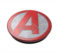 Popsockets telefontartó (készülékre ragasztható, többfunkciós, Bosszúállók) FEHÉR/PIROS (100481) (100481)