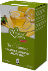 Italian Coffee Tè al Limone citromtea kapszula - 15 × 10 g - Lavazza Blue kompatibilis