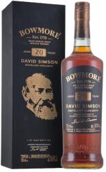 Bowmore 20yo David Simson Distillery Exclusive 0, 7l 50, 7%