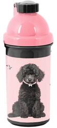 PASO Kutyás műanyag kulacs - Life love woof (PP25DB-3021) (PP25DB-3021)