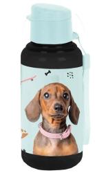 PASO Kutyás műanyag kulacs - Tacskó (PP25JA-3030) (PP25JA-3030)