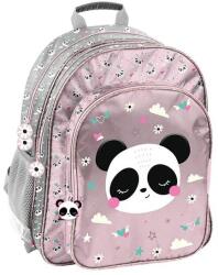 PASO Pandás ergonomikus iskolatáska, hátizsák - 2 rekeszes - With love (PP25PB-090) (PP25PB-090)