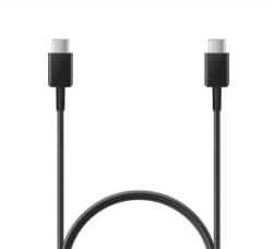 Samsung adatkábel (Type-C - Type-C, EP-DN970, gyorstöltő, 100cm) FEKETE 'Gigapack csomagolás' (EP-DN970CBE / EP-DN970BBE / GH)