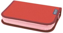Herlitz Penar neechipat Herlitz, fermoar ascuns, interior textil, dimensiune 13.5 x 19.5 x 3 cm, motiv Uni Red (400198263) Penar