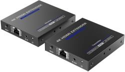 PremiumCord HDMI 2.0 Extender Ultra HD 4kx2k@60Hz 70 m-re Cat6/Cat6A/Cat7-en keresztül (khext70-7)