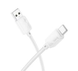 hoco. X113 adatkábel (USB - Type-C, 3A, gyorstöltő, 100cm) FEHÉR (X113_USB_C_W) - aqua