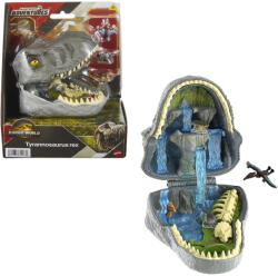 Mattel Jurassic World: Újjászületés Micro Adventures T-Rex mini játékszett - Mattel
