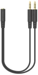 Hama А4Tech Адаптер 3.5 mm жак женско - 2 x 3.5 mm жак мъжко (AD-4P)
