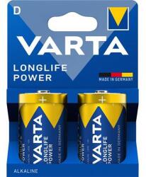 VARTA Elem, D góliát, 2 db, műanyagmentes, VARTA "Longlife Power (VEHED2R)