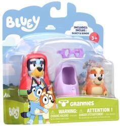 Moose Bluey: Dupla karakterfigura csomag - Öreg Bluey és Bingo
