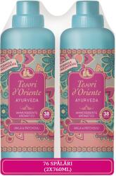 Tesori d'Oriente Ayurveda öblítő, 76 mosás, 2x760 ml