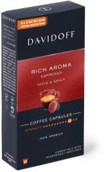 Davidoff Café Rich Aroma Espresso kávékapszula, 10 kapszula x 5, 5 g, Nespresso rendszerrel kompatibilis