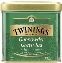 TWININGS Gunpowder zöld tea, fémdobozban, főzet, 100 g (070177029784)