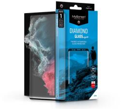 MyScreen Samsung S908B Galaxy S22 Ultra 5G edzett üveg képernyővédő fólia ívelt kijelzőhöz - MyScreen Protector Diamond Glass Edge3D - fekete (LA-2145)