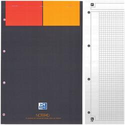 Jegyzetfüzet A4+ 80 Lapos Kockás 80g Irodai Blokk Tömör Oxford Notepad (100101876)