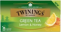 TWININGS Zöld tea citromos és mézes ízesítéssel, Twining, 25 tasak, 40 g