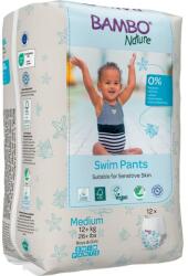 Bambo Nature Scutec chilotel pentru baie Eco Swim, Marime M, +12 kg, 12 bucati, Bambo Nature