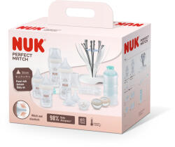 Nuk Подаръчен сет 11 части Nuk - Perfect Match, Premium, Дъга (10225334)