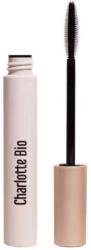 Charlotte Bio Mascara Bio pentru volum & alungire cu apa de trandafir, ulei de ricin si ceara Negru, 8ml, Charlotte Bio