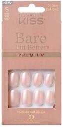 Kiss Unghii false Bare But Better Premium Nails Mocha, 30 bucati, Kiss - drmax