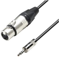 Adam Hall 5Star Mic, Cablu microfon XLR-TRS3.5, 1.5m