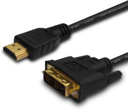 SAVIO CL-10 HDMI-DVI kábel 1, 5m (CL-10) (CL-10)