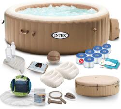 Intex Felfújható pezsgőfürdő hidromasszázzsal 4 személy részére INTEX 28426 készlet (28426-Z)