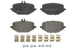 BREMBO Set placute frana BREMBO P50168