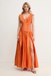 Luisa Spagnoli rochie de mătase PPYA-SUD0NA_23X (542132)
