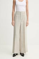 Herskind pantaloni din amestec de in Poppy PPYA-SPD158_80X (5542188)