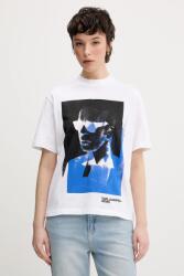 Karl Lagerfeld Jeans tricou din bumbac PPYA-TSD1LZ_00A (A2W17030)