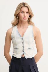 Patrizia Pepe vestă din denim PPYA-KZD069_55J (2C1608.D105)