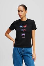 Karl Lagerfeld tricou din bumbac IKON 99KK-TSD128_99X (A2W17112)