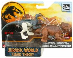 Mattel Jurassic World: Danger Pack Guanlong vs. Lystrosaurus dinoszaurusz figura szett - Mattel