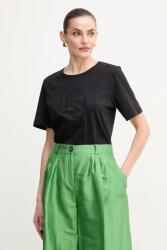 Luisa Spagnoli tricou din bumbac PPYA-TSD0JH_99X (542081)