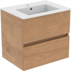 Ideal Standard Eurovit+ mosdó szekrénnyel 61 cm tölgy R0572Y8 (R0572Y8)