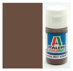 Italeri Flat Pz. Schokobraun RAL 8017 (4797AP) - Matt csokoládébarna makett festék 20ml (4797AP) - innotechshop