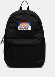Superdry rucsac femei, culoarea negru, mare, cu imprimeu, Y9110273A-02A PPYA-PKD03L_99X (Y9110273A.02A)