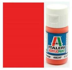 Italeri Metal Gloss Orange (4682AP) - Fényes narancssárga makett festék 20ml (4682AP) - innotechshop