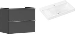 Hansgrohe Készlet szekrény Hansgrohe Xelu Q 54028000, mosdótál Hansgrohe Xelu Q 61031450
