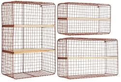 Madam Stoltz raft de perete 3-pack 99KK-OPU03J_92X (35870CPR) Raft