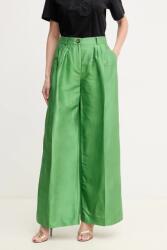 Luisa Spagnoli pantaloni de mătase PPYA-SPD0ER_77X (542165)
